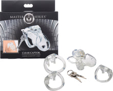 Load image into Gallery viewer, Clear Captor Chastity Cage - Large
