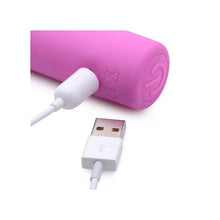 Load image into Gallery viewer, INMI 5 Star Come Hither G-Spot Vibrator Flexible Pink USB

