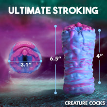 Load image into Gallery viewer, Creature Cocks Cyclone Squishy Alien Vagina Stroker Pocket Pussy Masturbator
