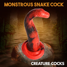 Load image into Gallery viewer, Creature Cocks King Cobra Silicone Dildo Realistic Anal Snake Sex Toy
