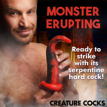 Load image into Gallery viewer, Creature Cocks King Cobra Silicone Dildo Realistic Anal Snake Sex Toy

