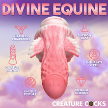 Load image into Gallery viewer, Creature Cocks Pegasus Pecker Winged Silicone Dildo Fantasy Anal Sex Toy
