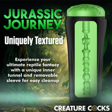 Load image into Gallery viewer, Creature Cocks Raptor Reptile 3D Stroker Male Masturbator Pocket Pussy
