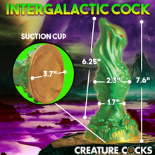 Load image into Gallery viewer, Creature Cocks Nebula Alien Silicone Dildo 7.6&quot; Anal Plug Fantasy Sex Toy
