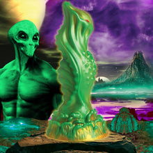 Load image into Gallery viewer, Creature Cocks Nebula Alien Silicone Dildo 7.6&quot; Anal Plug Fantasy Sex Toy
