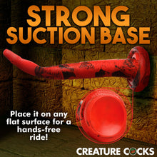 Load image into Gallery viewer, Creature Cocks King Cobra Large 14&quot; Silicone Dildo Snake Dong Sex Toy
