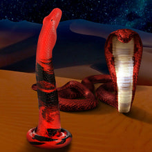 Load image into Gallery viewer, Creature Cocks King Cobra Large 14&quot; Silicone Dildo Snake Dong Sex Toy
