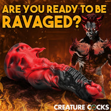 Load image into Gallery viewer, Creature Cocks Mephisto Silicone Veined Dildo Realistic Dong Sex Toy
