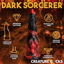 Load image into Gallery viewer, Creature Cocks Mephisto Silicone Veined Dildo Realistic Dong Sex Toy

