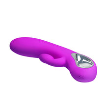 Load image into Gallery viewer, Pretty Love Nicola G-Spot Rabbit Vibrator Clitoral Stimulator Sucker USB
