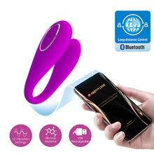 Load image into Gallery viewer, Pretty Love August App Control Couples Vibrator Rechargeable
