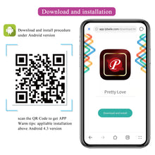 Load image into Gallery viewer, Pretty Love August App Control Couples Vibrator Rechargeable
