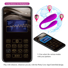 Load image into Gallery viewer, Pretty Love August App Control Couples Vibrator Rechargeable
