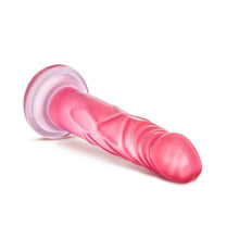 Load image into Gallery viewer, 7.5&quot; Blush B Yours Sweet N Hard 5 Dildo Pink Purple Blue Dong Sex Toy
