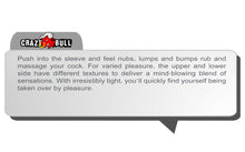 Load image into Gallery viewer, Crazy Bull Anime Self-Lubricating 3D Vagina Masturbator Stroker
