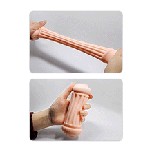 Load image into Gallery viewer, Crazy Bull Nancy Realistic Dual-Entry Mouth &amp; Vagina Masturbator + 3 Rings
