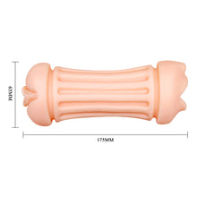 Load image into Gallery viewer, Crazy Bull Nancy Realistic Dual-Entry Mouth &amp; Vagina Masturbator + 3 Rings
