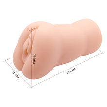 Load image into Gallery viewer, Crazy Bull Leona Realistic Vagina Masturbator &amp; 2 Tightness Rings Stroker
