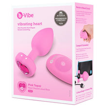 Load image into Gallery viewer, B-Vibe VIBRATING HEART PLUG S/M
