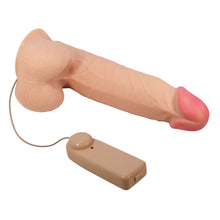 Load image into Gallery viewer, Vibrating Pretty Love Sliding Skin 8.5&quot; Realistic Dildo Suction Cup Dong Sex Toy
