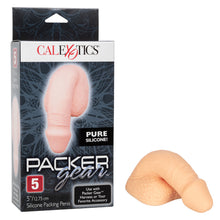Load image into Gallery viewer, Packer Gear 4" Silicone Packing Penis Ivory
