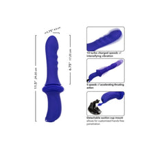 Load image into Gallery viewer, Overdrive Remote Control Sex Machine Ridged Thruster
