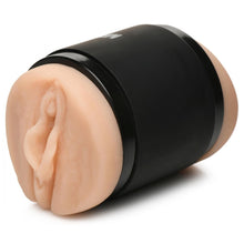 Load image into Gallery viewer, MISTRESS DOUBLE SHOT MINI MASTURBATORS PUSSY &amp; ASS (LIGHT TONE)
