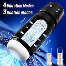 Load image into Gallery viewer, CyberSkin B-Warrior Sucking &amp; Vibrating Auto Masturbator Rechargeable

