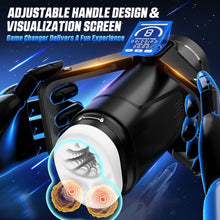Load image into Gallery viewer, CyberSkin The Wing Thrusting Vibrating Auto Masturbator Heater
