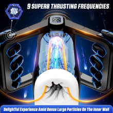 Load image into Gallery viewer, CyberSkin The Wing Thrusting Vibrating Auto Masturbator Heater
