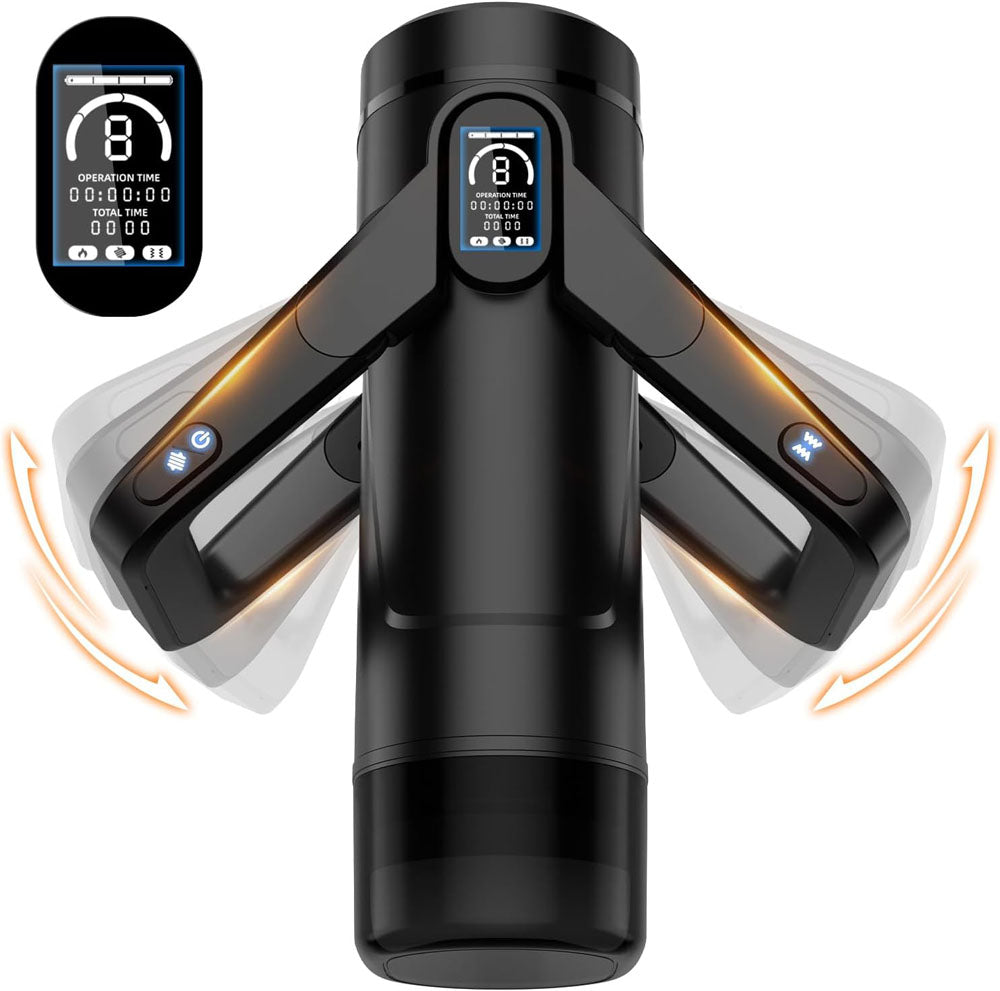 CyberSkin The Wing Thrusting Vibrating Auto Masturbator Heater