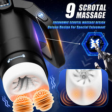 Load image into Gallery viewer, CyberSkin The Wing Thrusting Vibrating Auto Masturbator Heater

