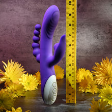 Load image into Gallery viewer, Evolved Lick Me Triple Stimulator Rabbit Vibrator USB Rechargeable Sex Toy
