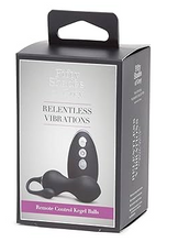 Load image into Gallery viewer, Fifty Shades of Grey Relentless Vibrations Remote Control Kegel Balls ...
