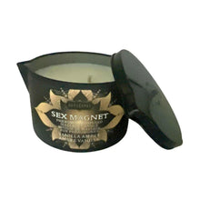 Load image into Gallery viewer, Sex Magnet Massage Candle  Vanilla Amber 170g
