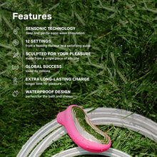 Load image into Gallery viewer, Lelo Sona 2 Sonic Waves Clitoral Stimulator Vibrator
