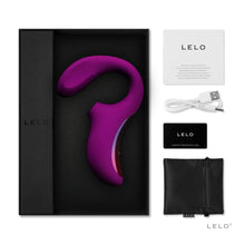 Load image into Gallery viewer, Lelo Enigma Sonic Clitoral Stimulator Sucker G Spot Vibrator Deep Rose
