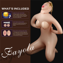 Load image into Gallery viewer, Fayola Horny Cowgirl Doll Inflatable Sex Doll
