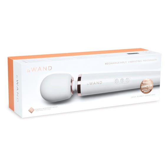 LE WAND PEARL WHITE RECHARGEABLE MASSAGER