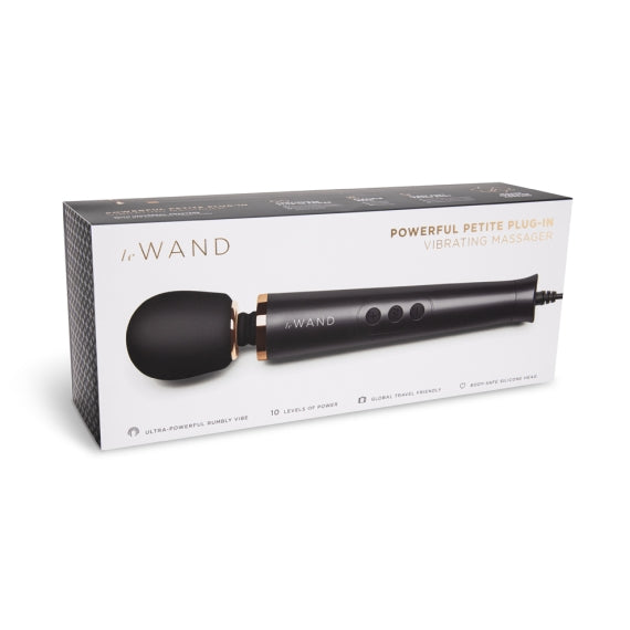 LE WAND POWERFUL PETITE PLUG-IN BLACK