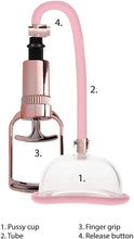Load image into Gallery viewer, Shots Toys Pumped Pussy Pump Rose Gold
