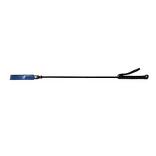 Load image into Gallery viewer, Rouge Blue Long Riding Crop Slim Leather Tip 24"
