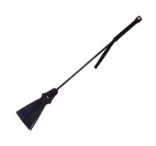 Load image into Gallery viewer, rouge Leather Tasselled Riding Crop Red
