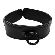 Load image into Gallery viewer, Rouge Leather Collar Black
