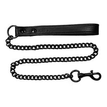Load image into Gallery viewer, Rouge Leather Leash Black
