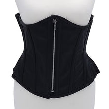Load image into Gallery viewer, Rouge Leather Corset - Black Large/Extra Large
