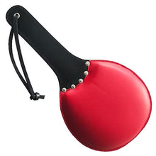 Load image into Gallery viewer, Rouge Leather PING PONG PADDLE blk/rd
