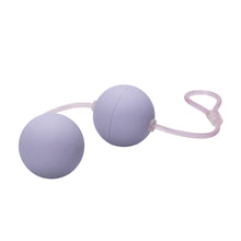 Load image into Gallery viewer, First Time Love Balls Duo Lover Purple Ben Wa Kegel Weights

