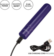 Load image into Gallery viewer, Tiny Teasers Bullet Purple Rechargeable Vibe Massager Vibrator
