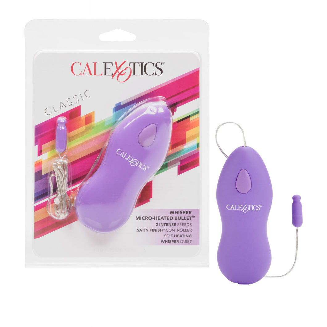 Calexotics Whisper Micro-Heated Bullet Purple